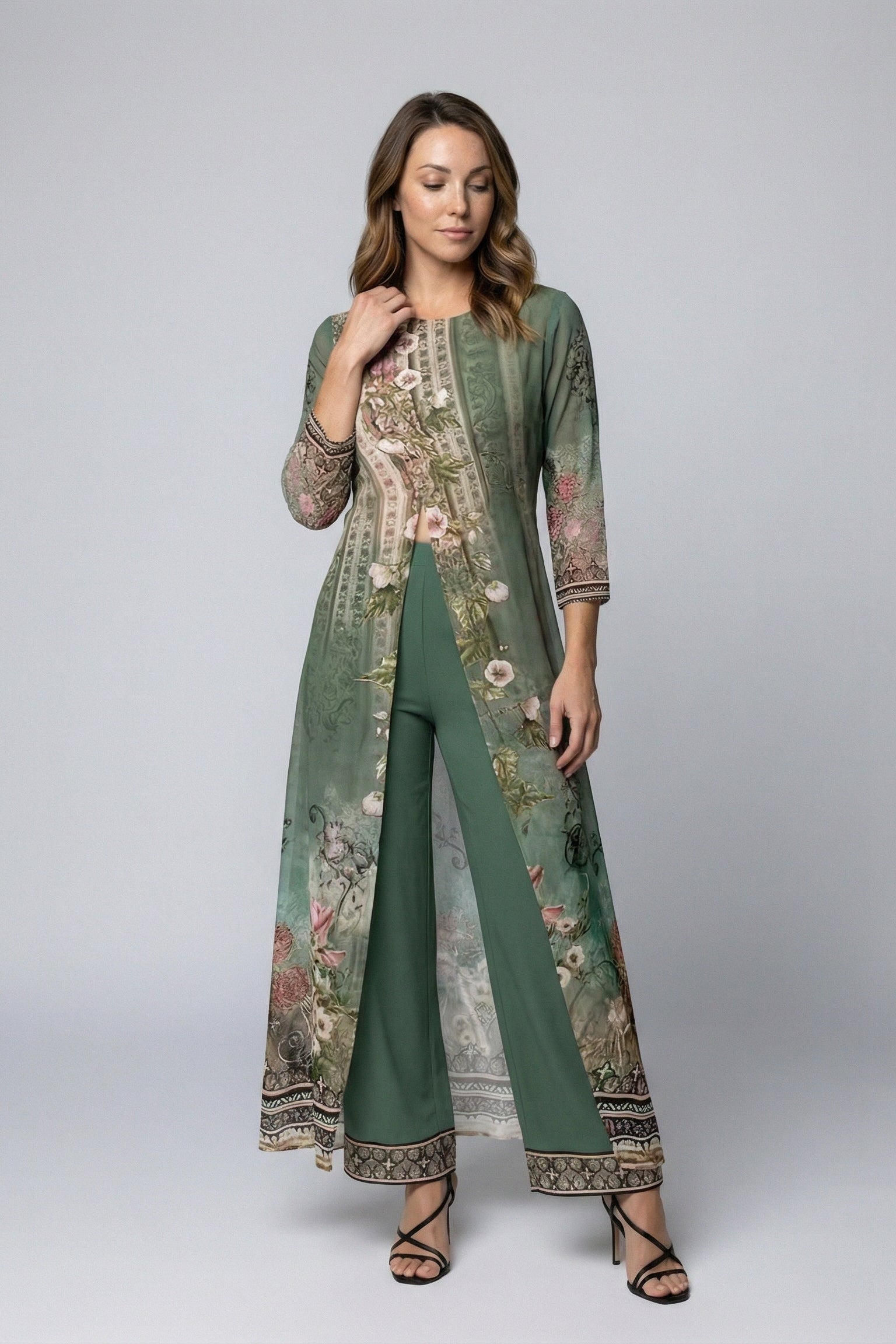 Dames Jumpsuit Alba - Wijde Pijpen en Bloemenprint