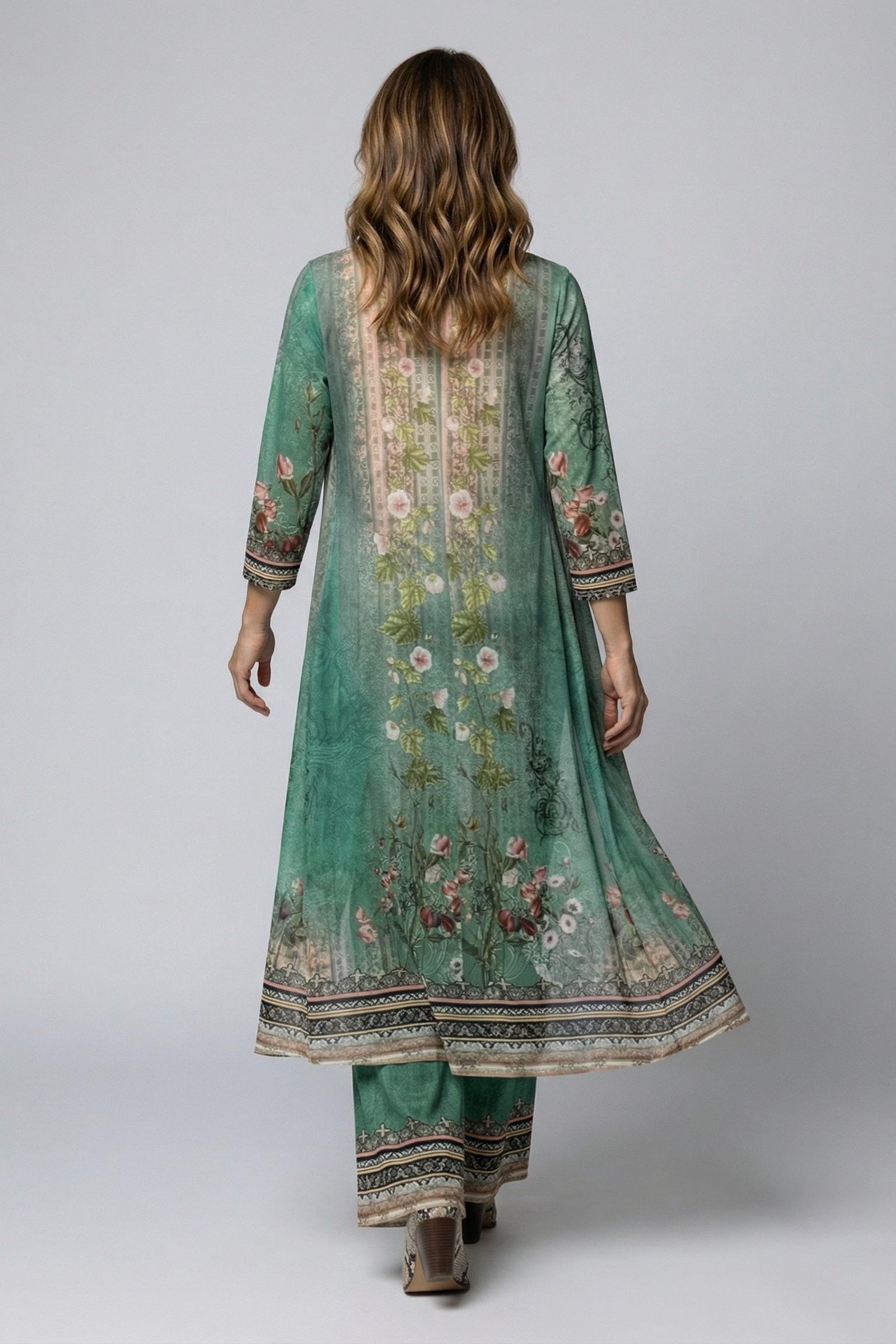 Dames Jumpsuit Alba - Wijde Pijpen en Bloemenprint