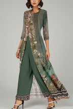 Dames Jumpsuit Alba - Wijde Pijpen en Bloemenprint