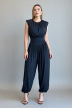 Dames Jumpsuit Brisa - Mouwloos en Zijsplit