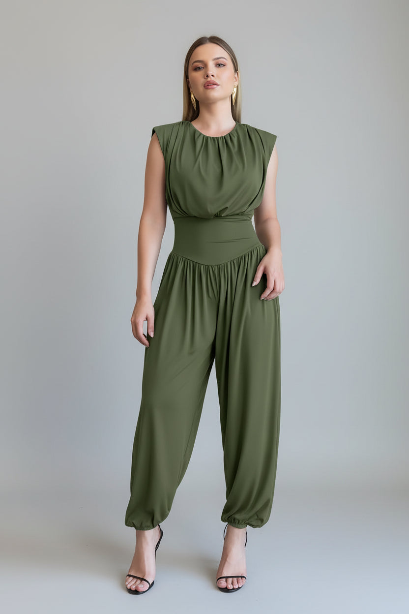 Dames Jumpsuit Brisa - Mouwloos en Zijsplit
