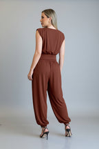 Dames Jumpsuit Brisa - Mouwloos en Zijsplit