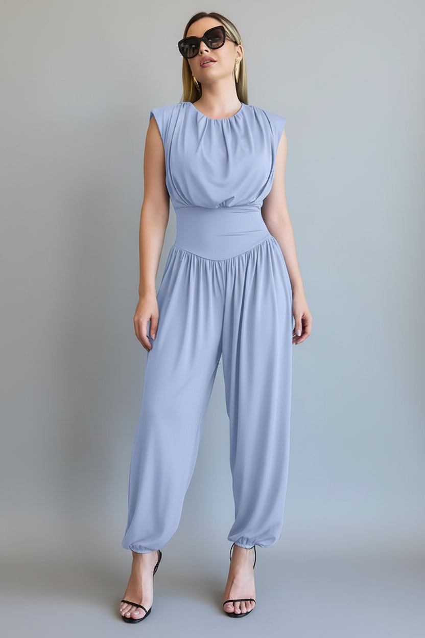 Dames Jumpsuit Brisa - Mouwloos en Zijsplit
