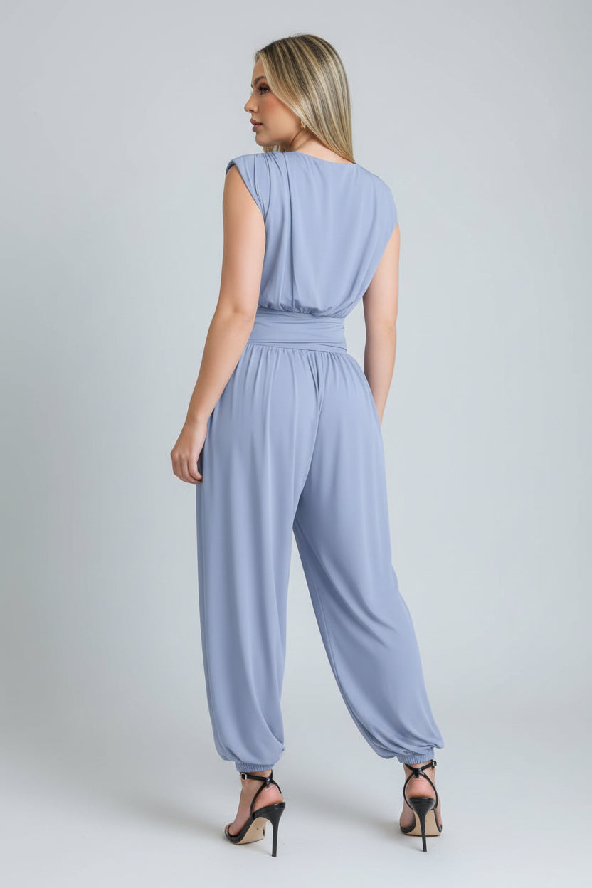 Dames Jumpsuit Brisa - Mouwloos en Zijsplit