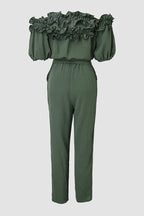 Dames Jumpsuit Celeste - Off-Shoulder en Tailleceintuur