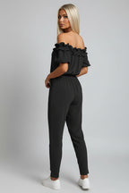 Dames Jumpsuit Celeste - Off-Shoulder en Tailleceintuur