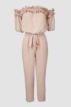 Dames Jumpsuit Celeste - Off-Shoulder en Tailleceintuur
