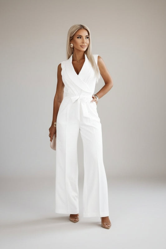 Dames Jumpsuit Giuliana - Mouwloos en Wijde Pijpen