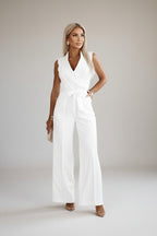 Dames Jumpsuit Giuliana - Mouwloos en Wijde Pijpen