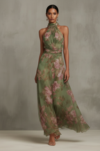 Dames Jurk Sophie - Getailleerde Pasvorm en Bloemenprint