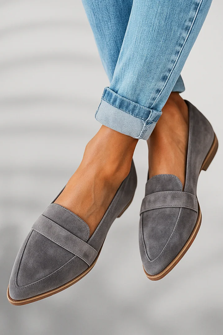 Dames Loafers Rosa - Comfortzool en Antislip Zool