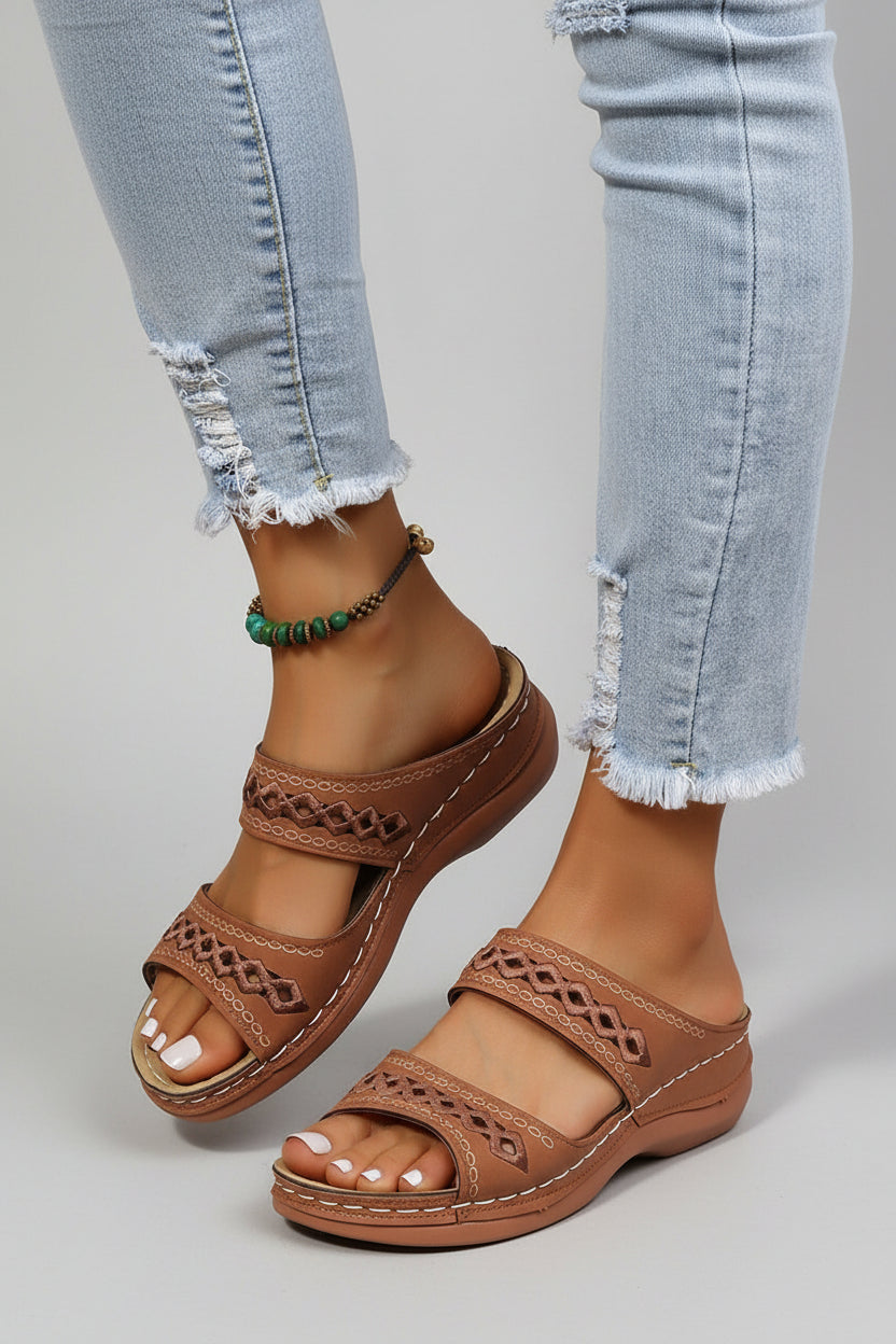 Dames Sandalen Jolie - Comfortzool en Verstelbare Band