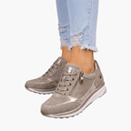 Dames Sneakers Alma - Zijrits en Vetersluiting