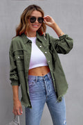 Denim Blouse Dames Elvira - Ripped Details en Relaxed Fit
