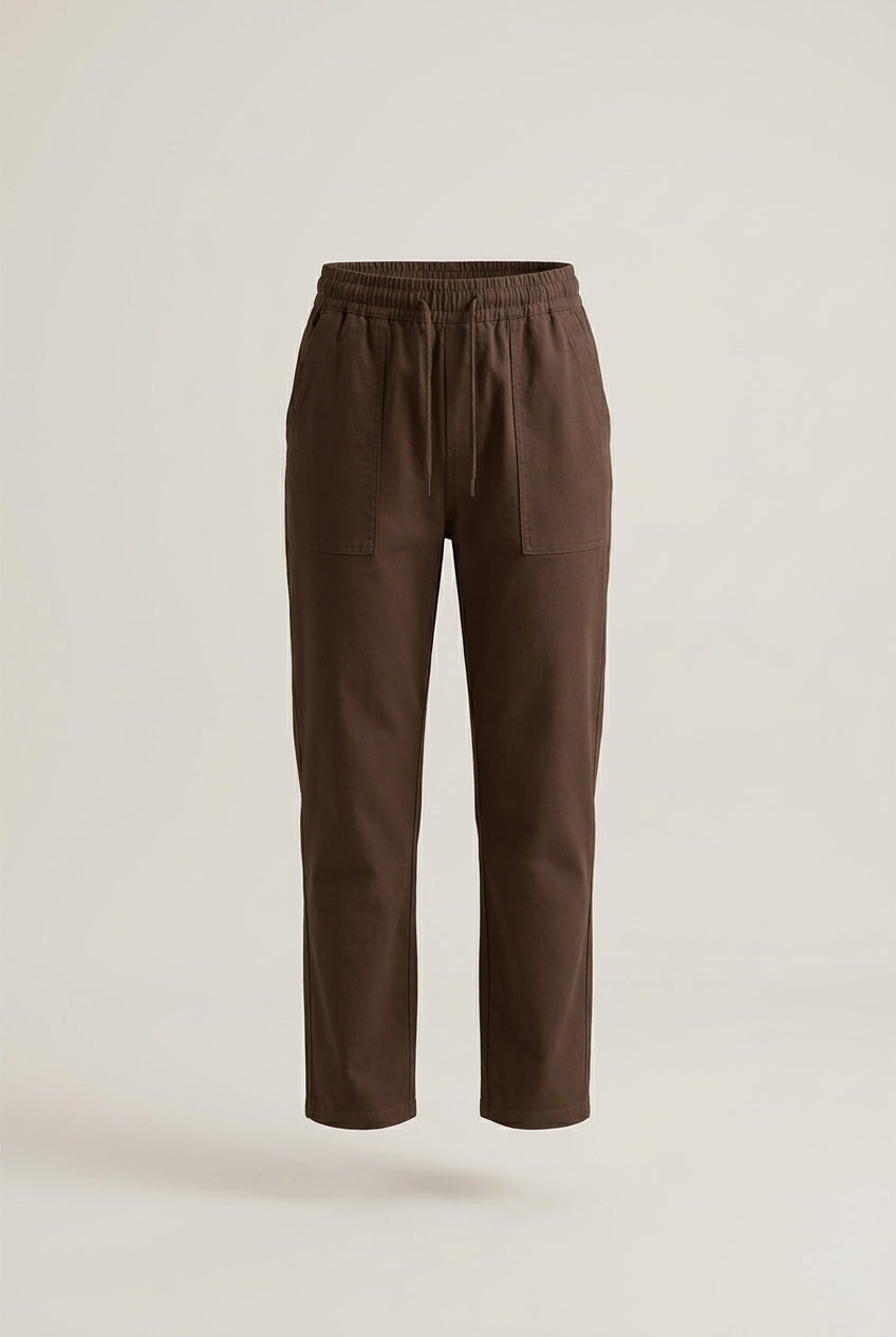 Nette Pantalon met Hoge Taille — Merel – productfoto zonder model