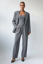 Driedelig Getailleerd Set Dames | Aansluitende Top & Broek | Triara