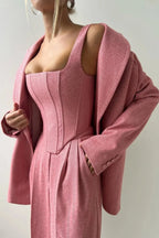 Driedelig Getailleerd Set Dames | Aansluitende Top & Broek | Triara