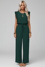 Elegante Set Dames Kantdetails Blouse en Broek | Céleste