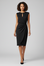 Elegante Vloeiende Jurk Dames Vrouwelijk Silhouet | Élodie
