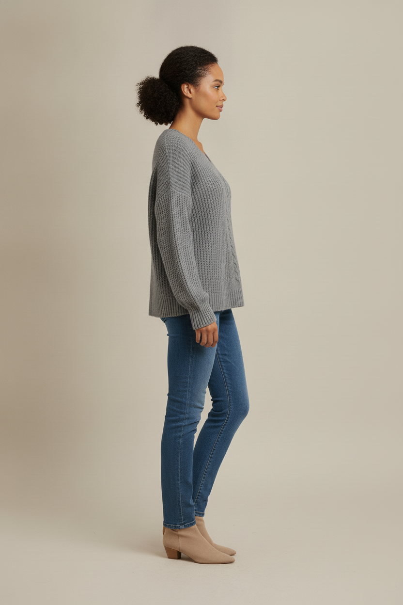 Xanthe – Grijs – zijkant