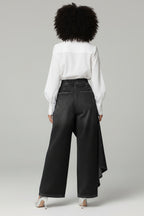 High-Waist Wide-Leg Jeans Dames Relaxed Fit | Zaraï