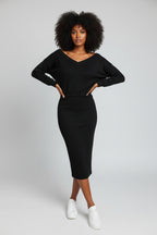 V-hals Set Dames | Top & Rok | Marit