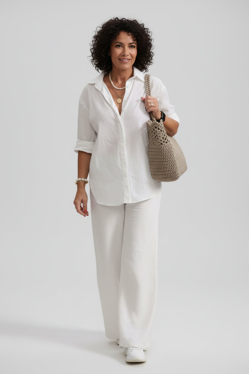 Katoenen Set Dames | Kantoor & Casual | Nellie