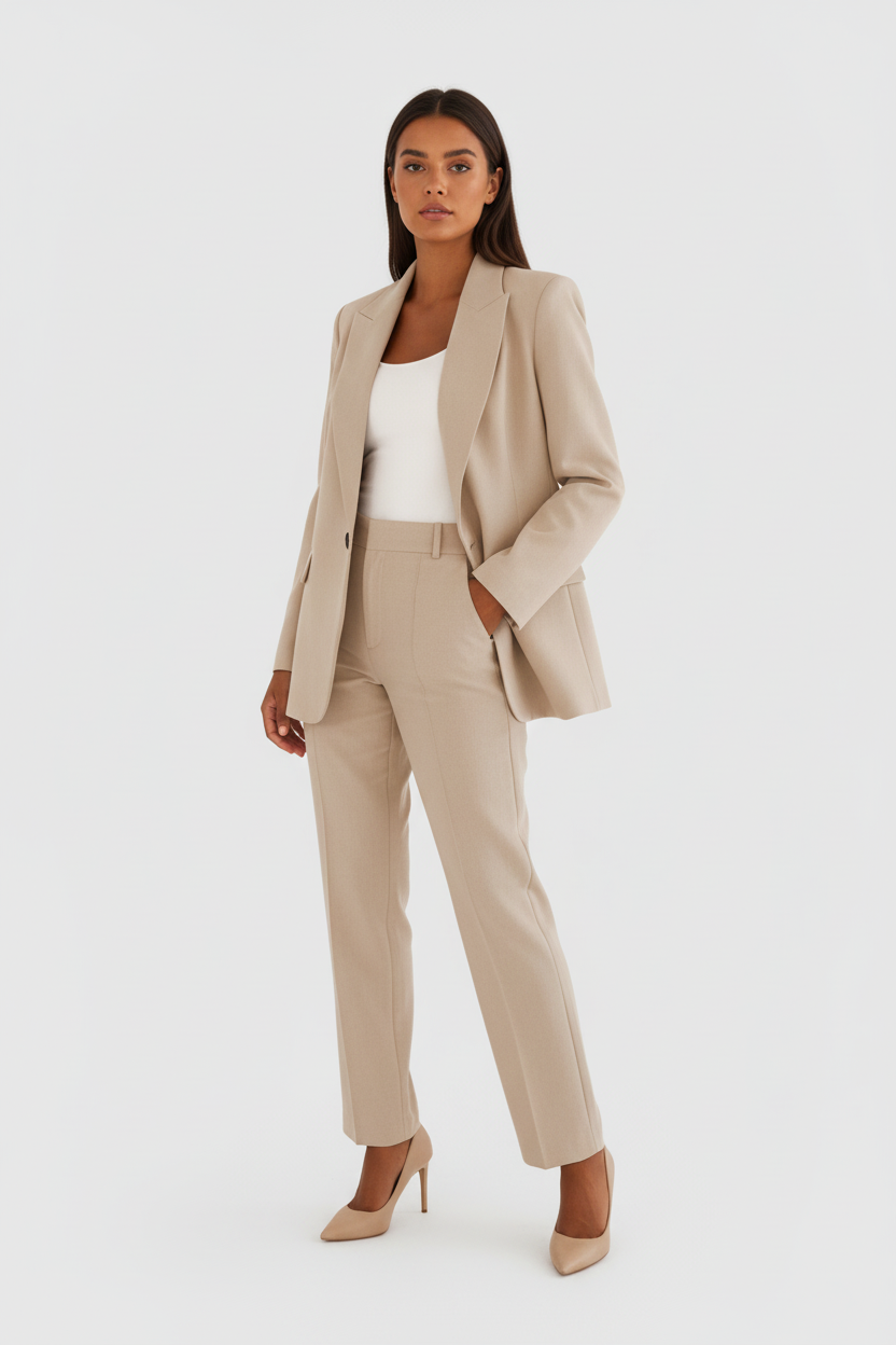 Luxe Blazer Set Dames | Semi-Stretch & Kleurbestendig | Patry