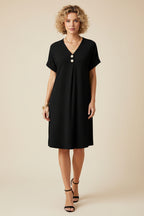 Zomerjurk V-Hals Dames | Elegant & Ademend | Marlena
