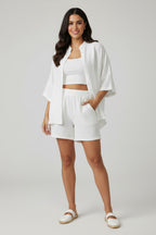 Zomerset Dames | Shorts & Overhemd | Jasmijn