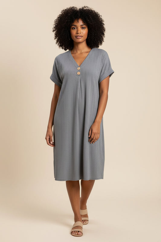 Zomerjurk V-Hals Dames | Elegant & Ademend | Marlena