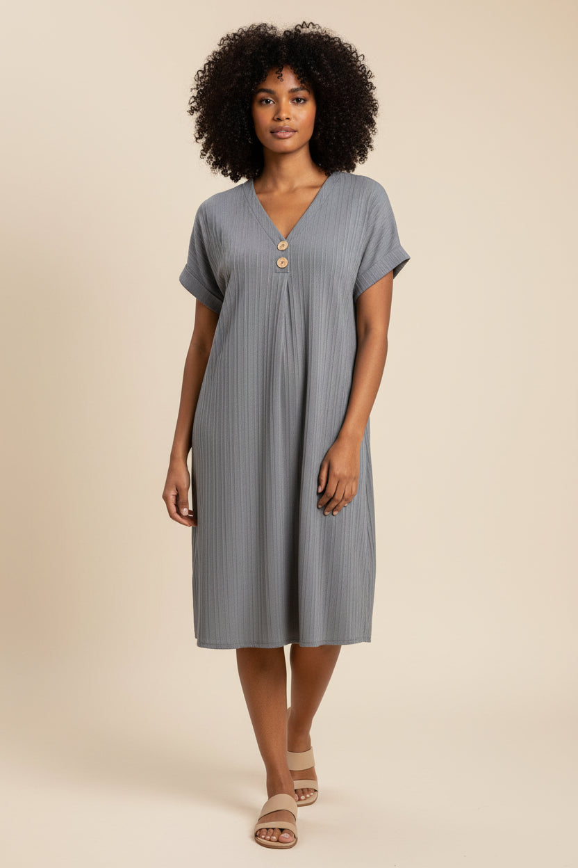 Zomerjurk V-Hals Dames | Elegant & Ademend | Marlena