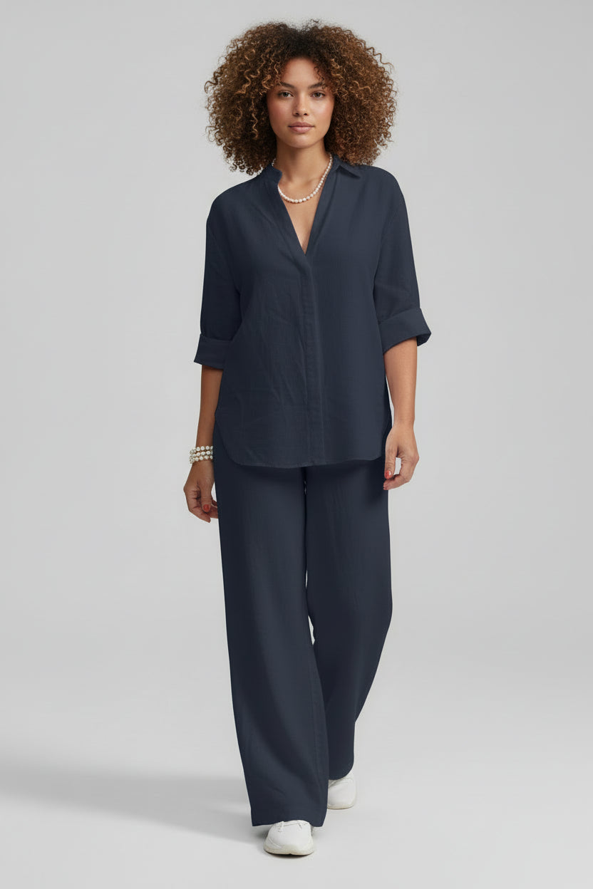 Katoenen Set Dames | Kantoor & Casual | Nellie