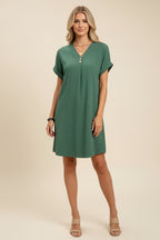 Zomerjurk V-Hals Dames | Elegant & Ademend | Marlena