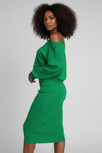 V-hals Set Dames | Top & Rok | Marit