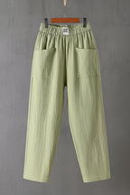Joggingbroek Dames Amorissa - Linnen Look en Katoenen Comfort