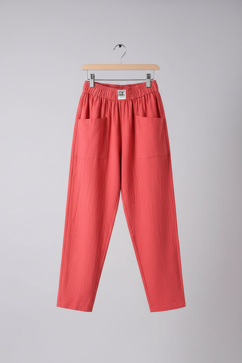 Joggingbroek Dames Amorissa - Linnen Look en Katoenen Comfort