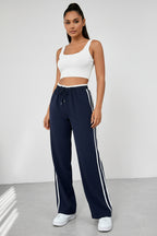 Joggingbroek Dames Dalia - Hoge Taille en Zijstrepen
