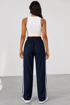 Joggingbroek Dames Dalia - Hoge Taille en Zijstrepen