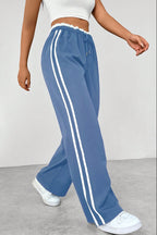 Joggingbroek Dames Dalia - Hoge Taille en Zijstrepen