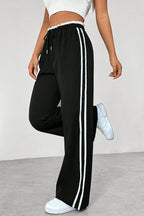 Joggingbroek Dames Dalia - Hoge Taille en Zijstrepen