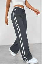 Joggingbroek Dames Dalia - Hoge Taille en Zijstrepen