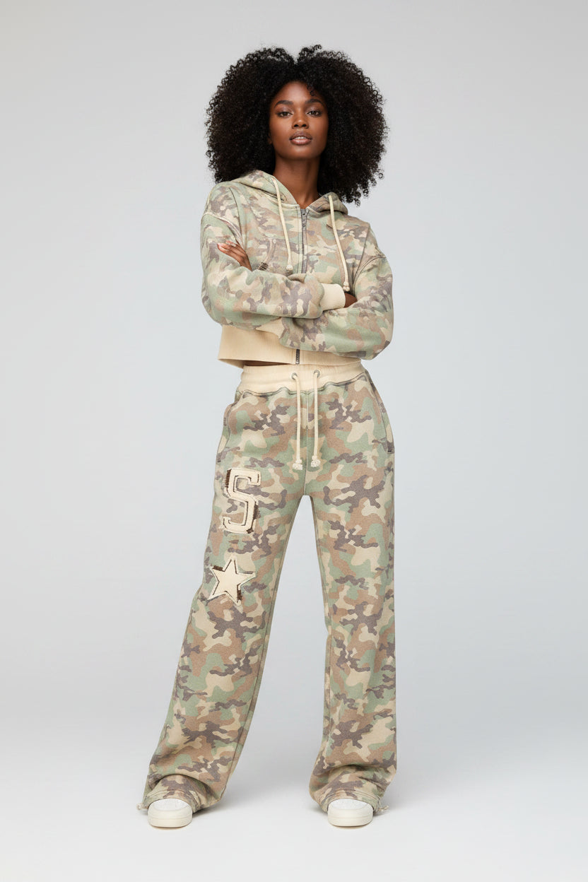 Joggingpak Dames Azura - Korte Hoodie en Jogger Broek