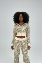 Joggingpak Dames Azura - Korte Hoodie en Jogger Broek