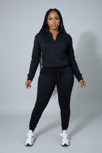 Joggingpak Dames Celine - Top met Rits en Jogger Broek