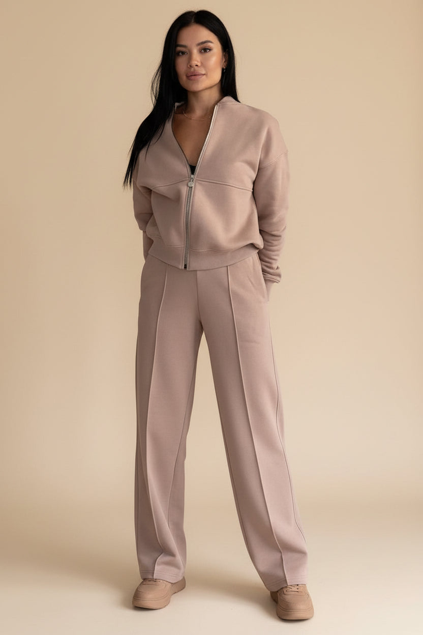 Tweedelig Loungepak Dames | Vest & Jogger | Alara