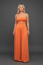 Jumpsuit Dames Cut-out Taille Open Rug Zomer | Mayara