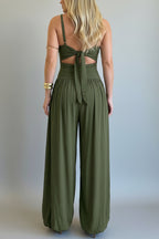 Jumpsuit Dames Cut-out Taille Open Rug Zomer | Mayara