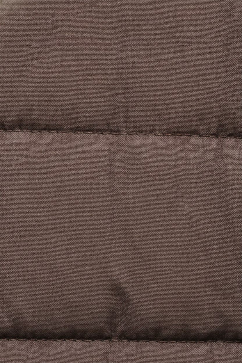 Omkeerbare Lange Winterjas met Capuchon — Fenne – detail