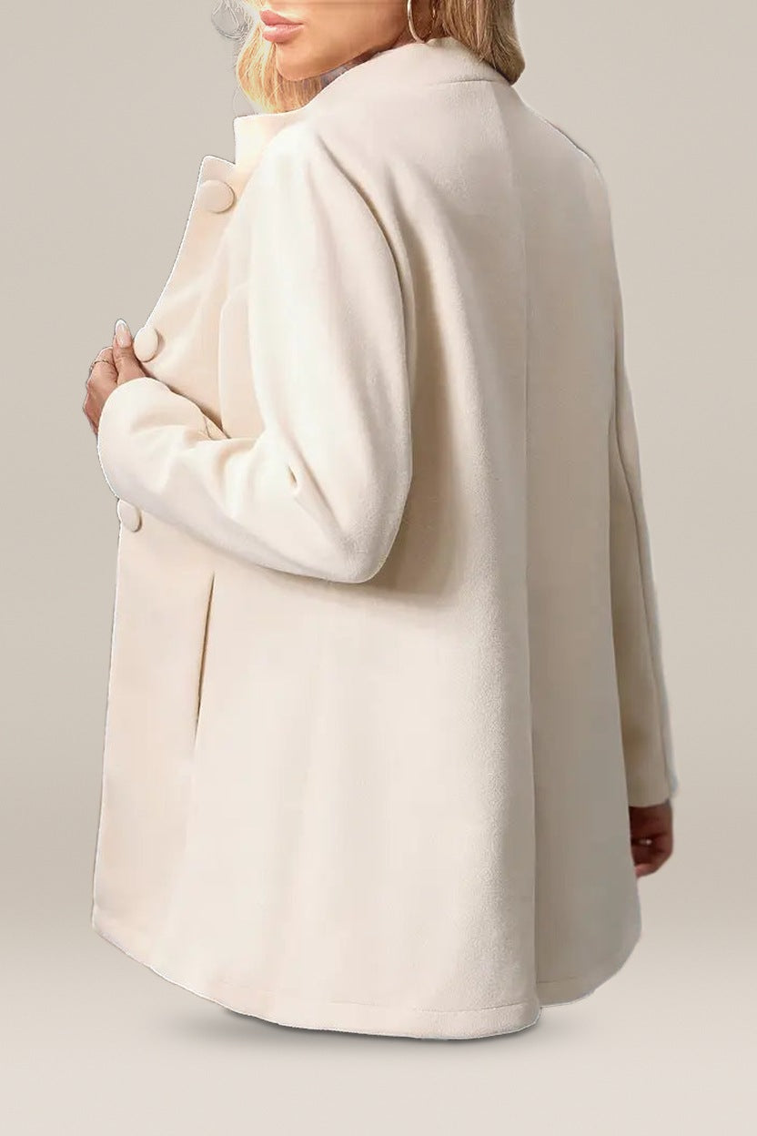 Korte Damesjas Kalina - Elegant en Getailleerd met Staande Kraag